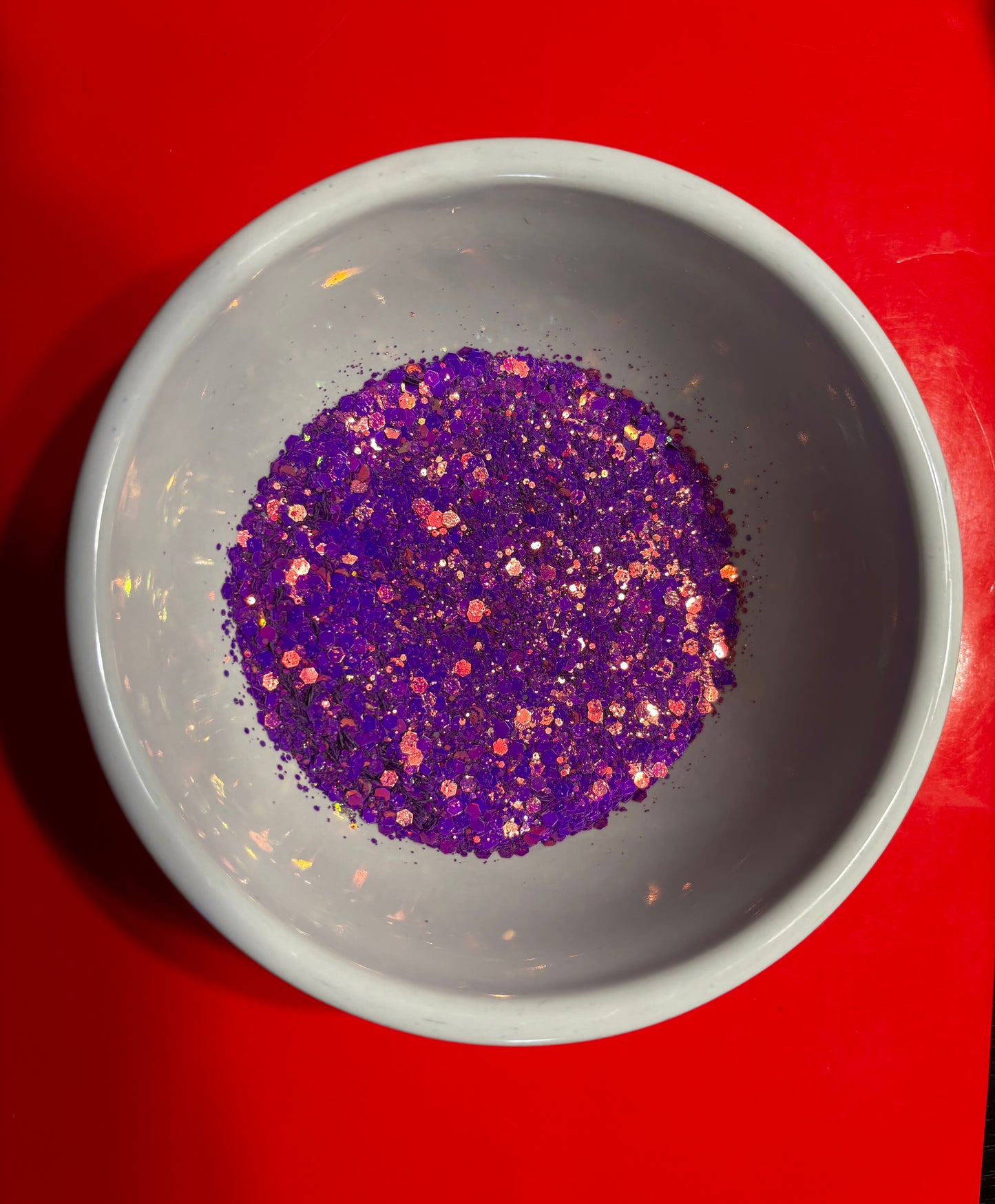 Glitter - Chunky Bright Purple Color Shift
