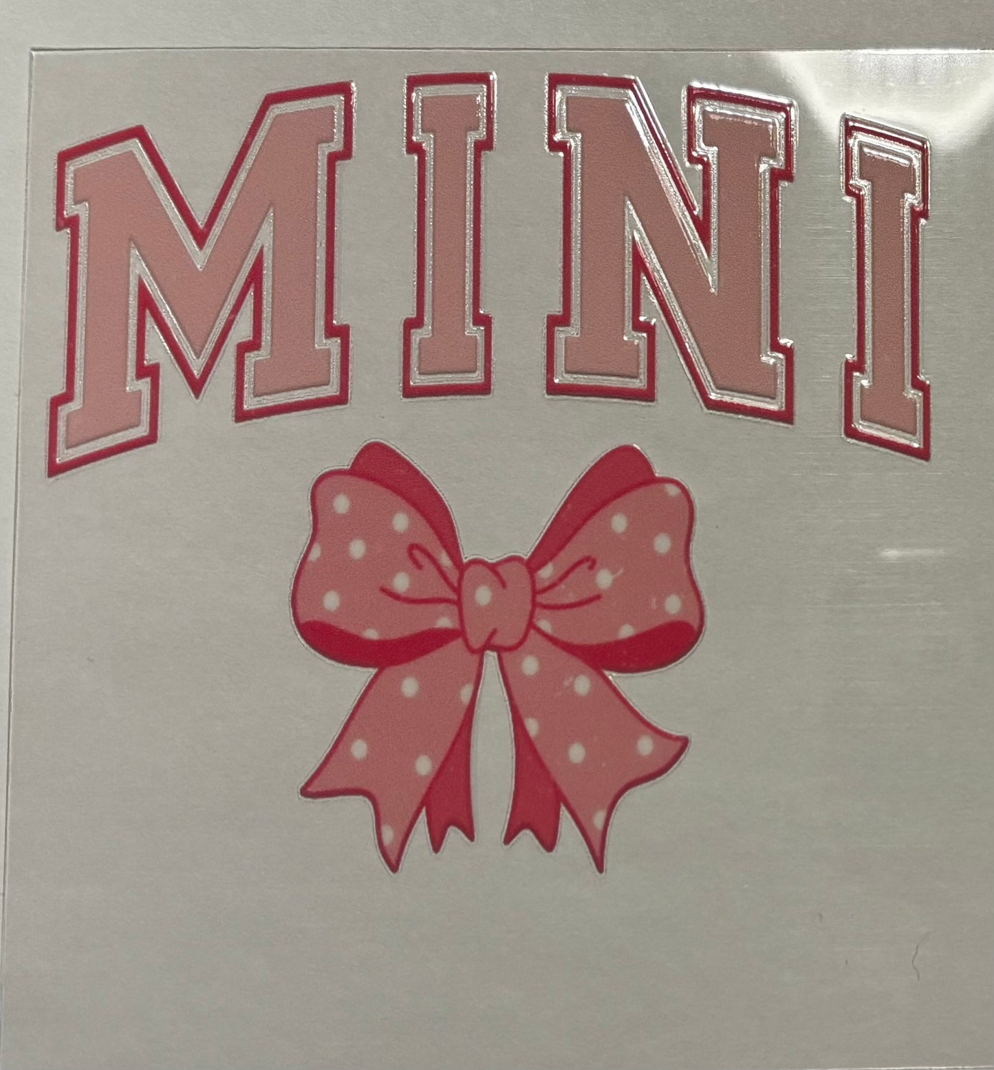 Decal - Mini Bow