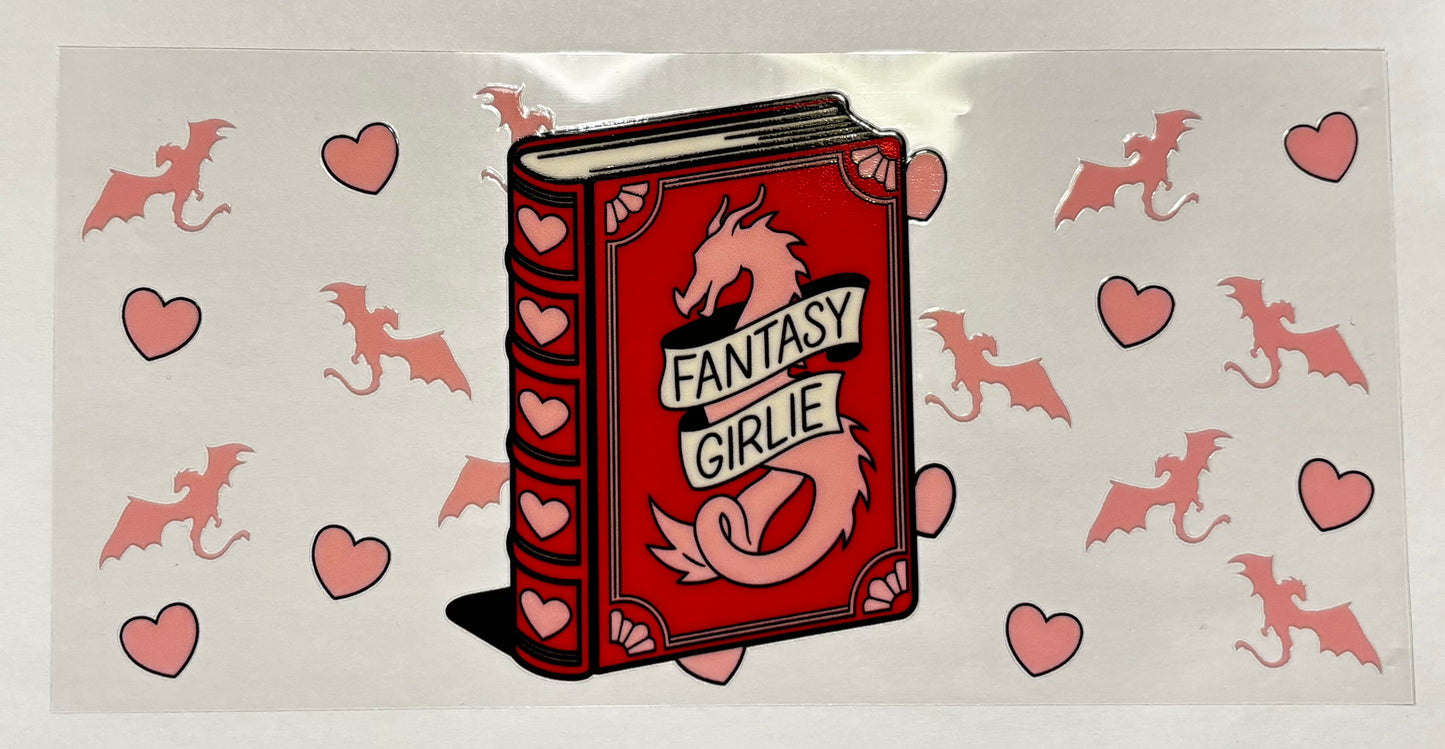 Decal - Fantasy Book