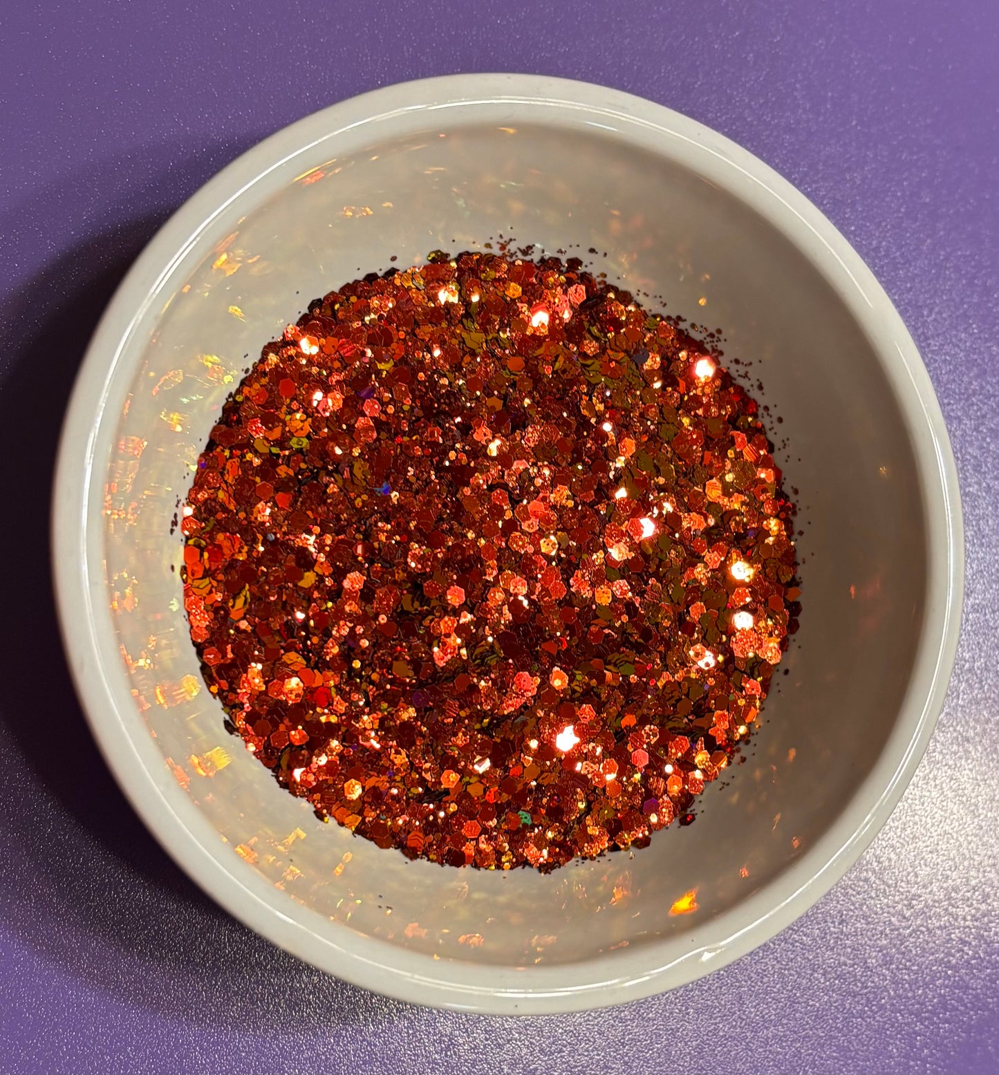 Glitter - Chunky Orange Color Shift