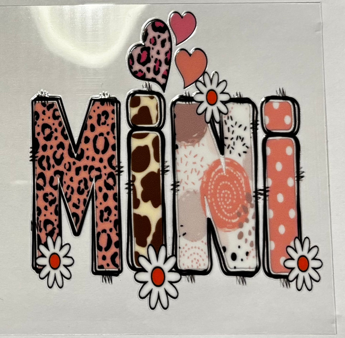 Decal - Pink Mini
