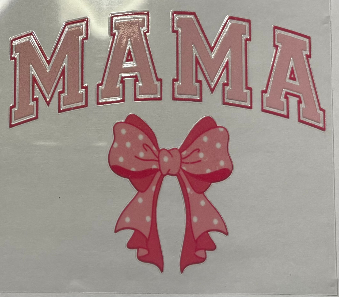 Decal - Mama Bow