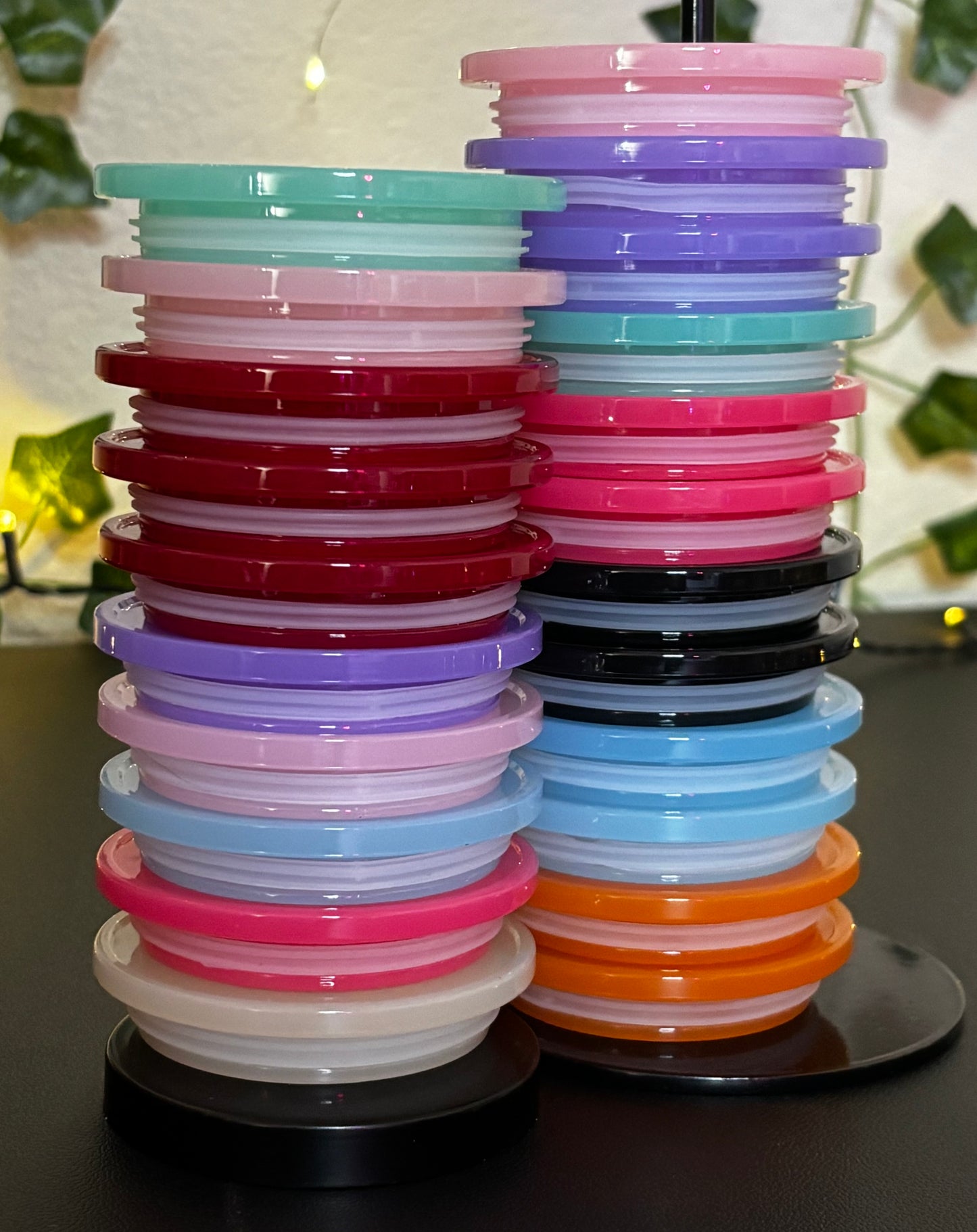Colored Acrylic Lid