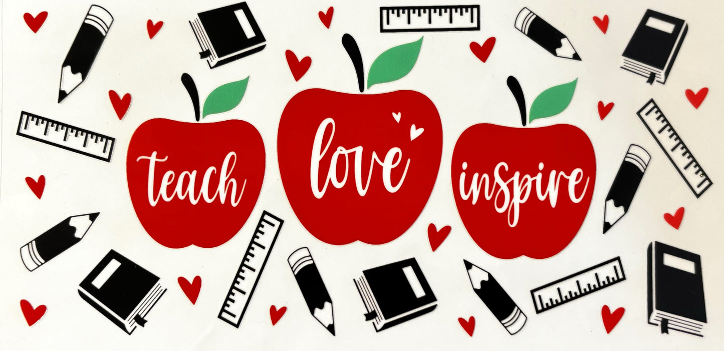 Decal - Teacher Apple