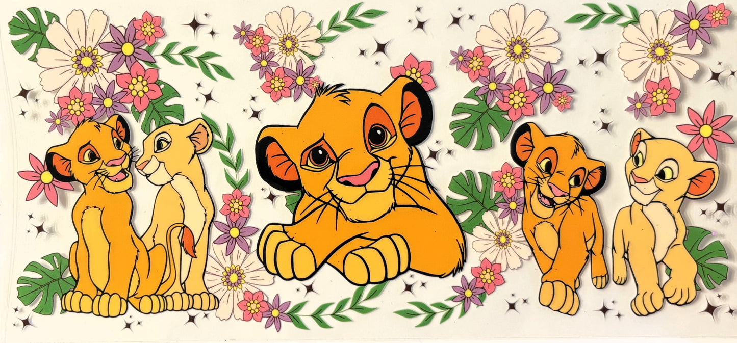 Decal - Flower Lion