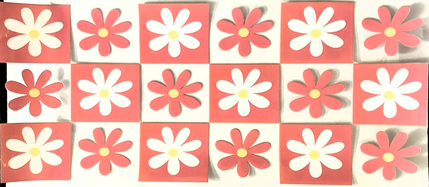 Decal - Flower Grid