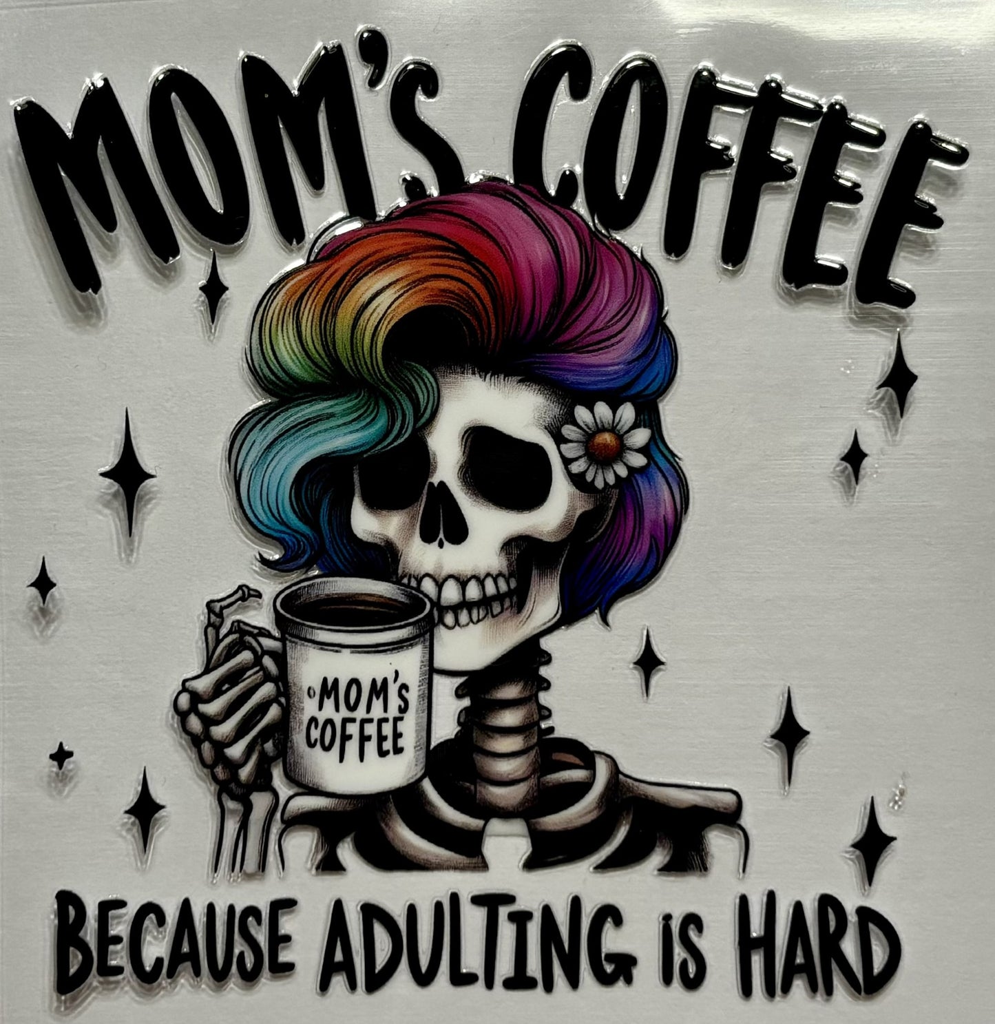 Decal - Mom Coffee