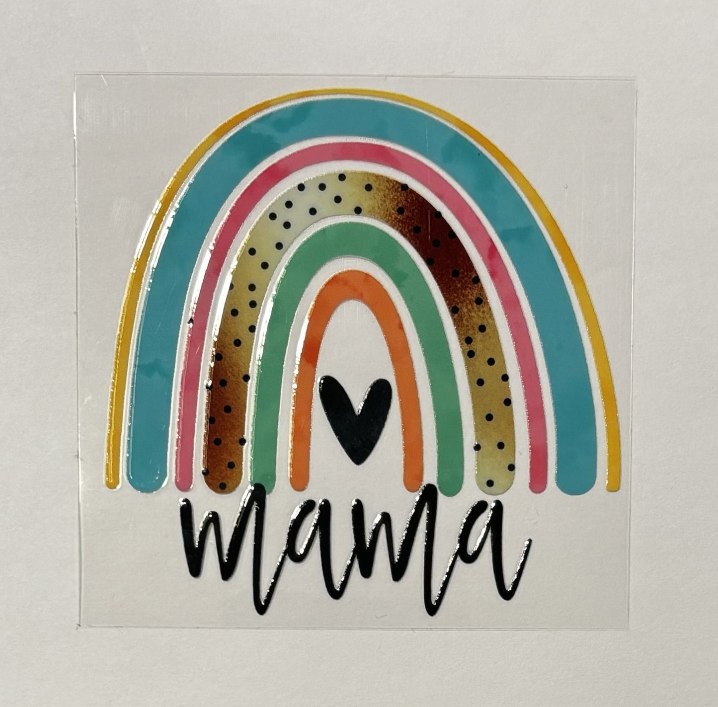 Decal - Mama Rainbow