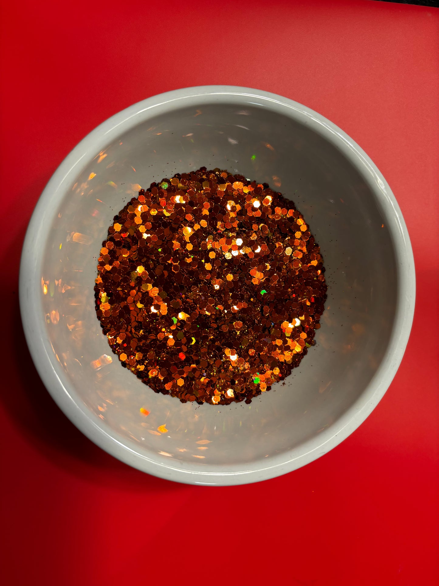 Glitter - Chunky Orange