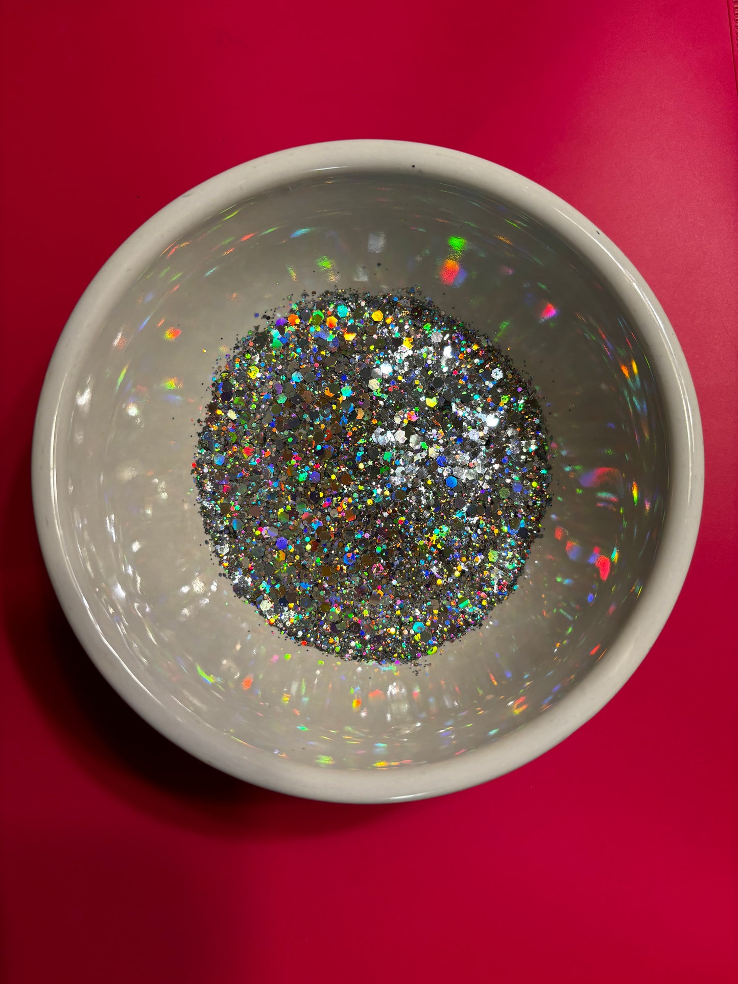 Glitter - Chunky Silver Holo