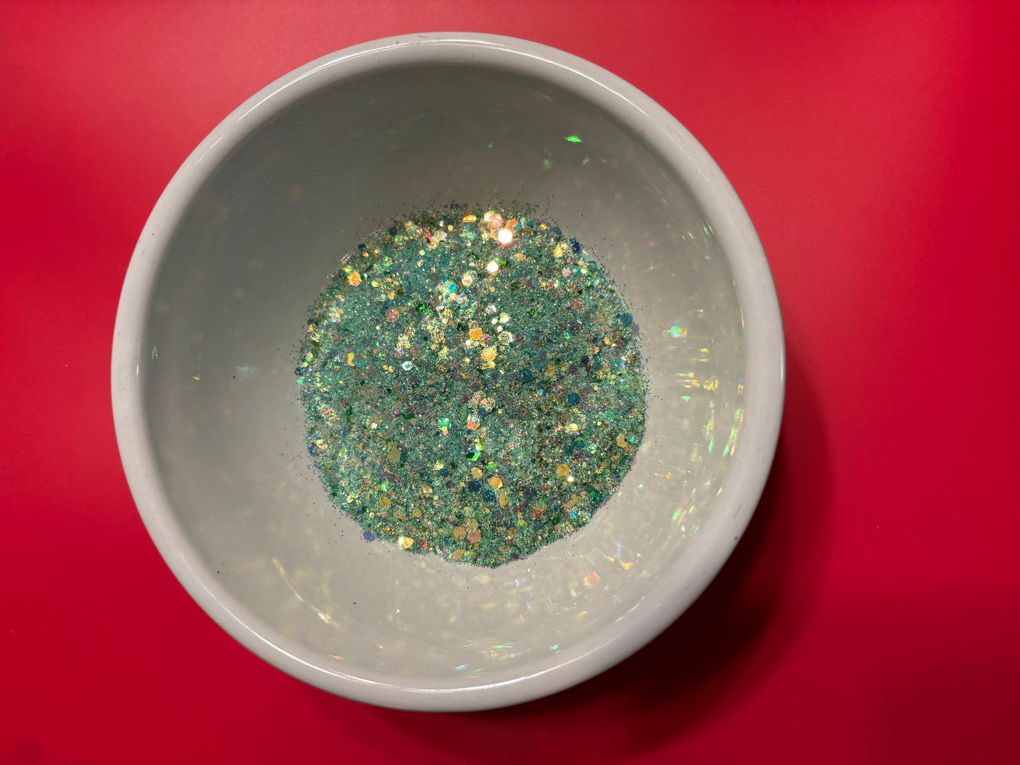 Glitter - Chunky Iridescent Mint