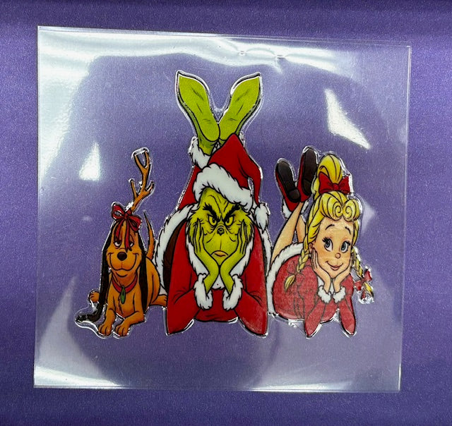 Decal - Green Guy Trio