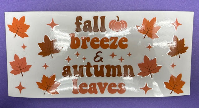 Decal - Breeze & Leaves