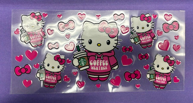 Decal - Winter Kitty