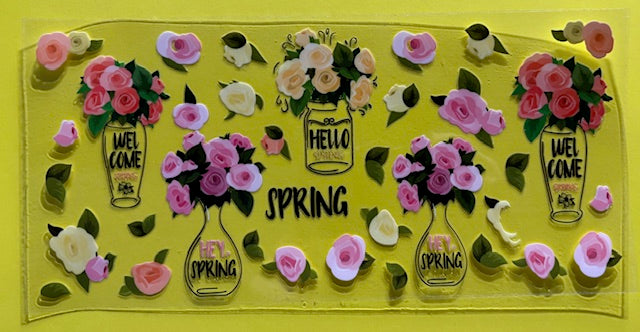 Decal - Spring Vases