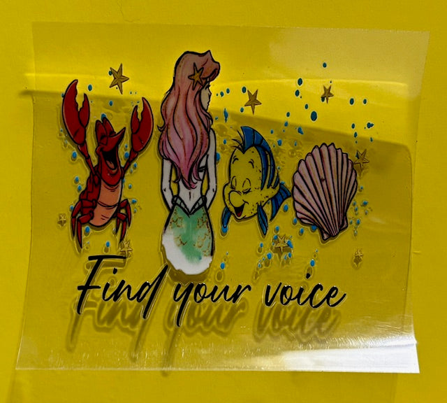Decal - Find Your Voice