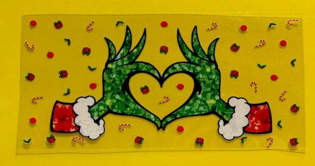 Decal - Green Guy Hands