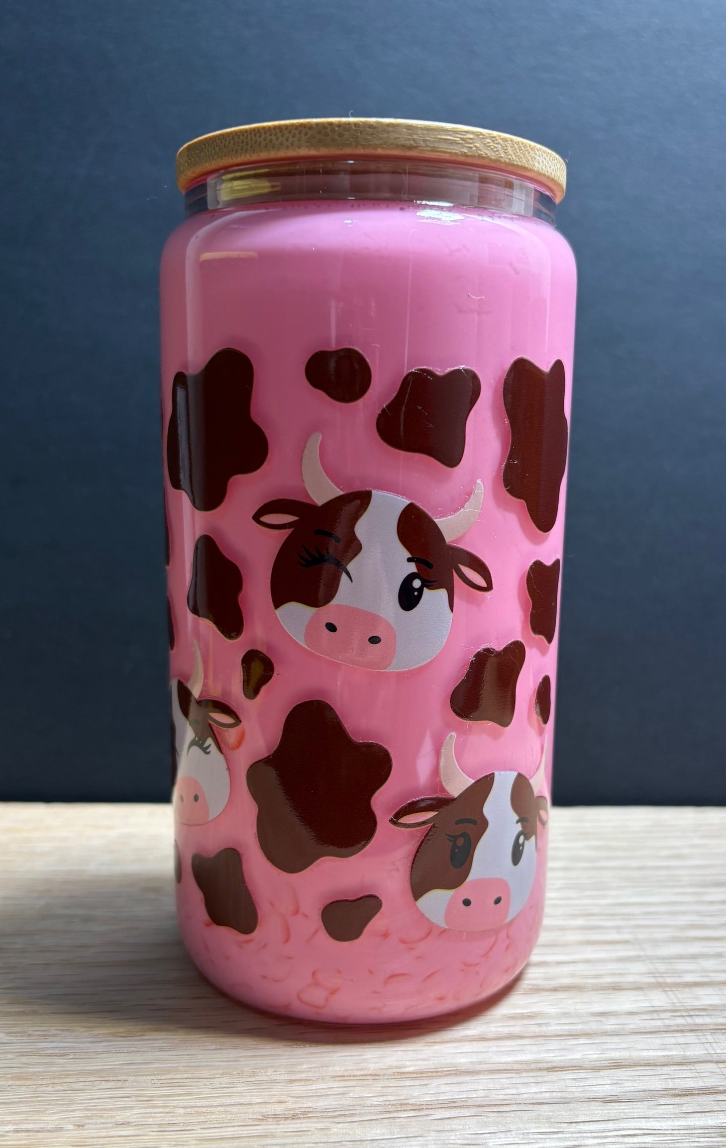 Strawberry Milk - 16oz Glass