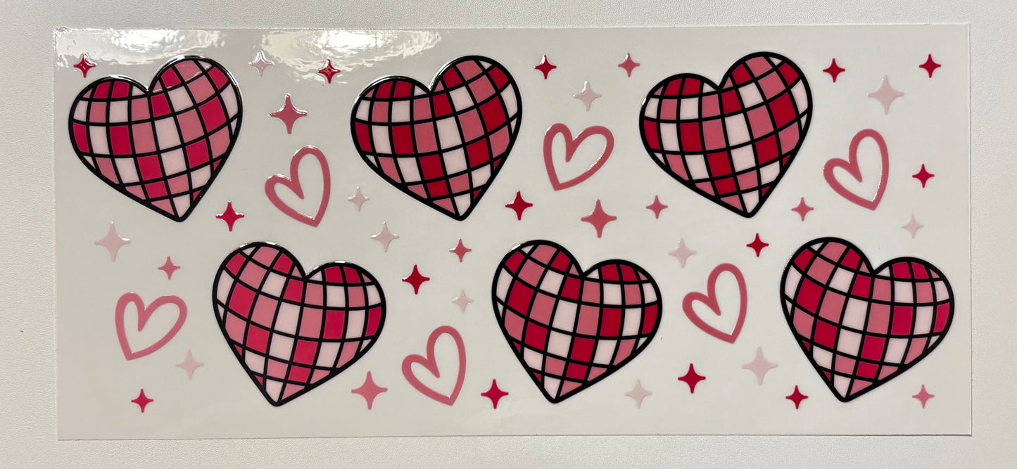 Decal - Disco Hearts