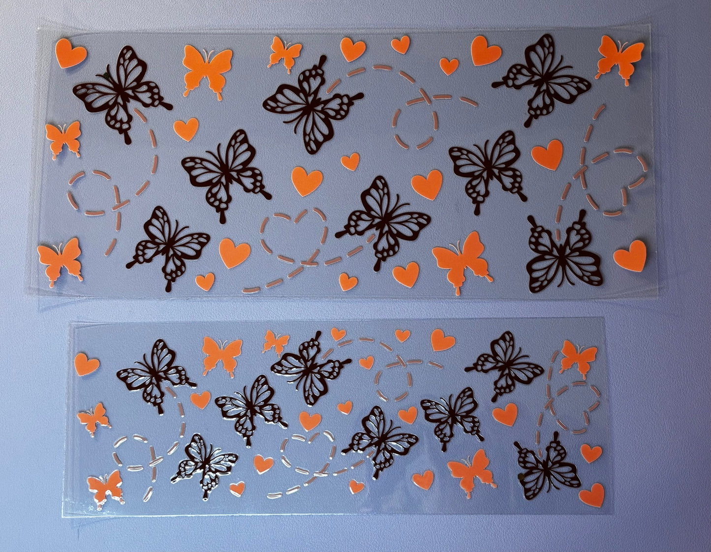 Decal - Butterflies & Hearts