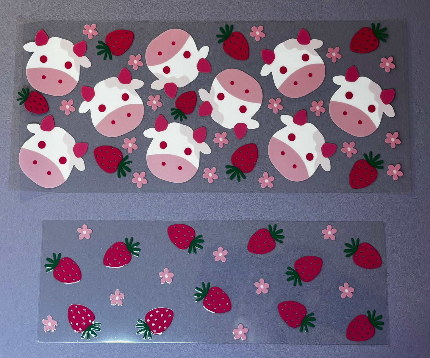 Decal - Strawberry Cows