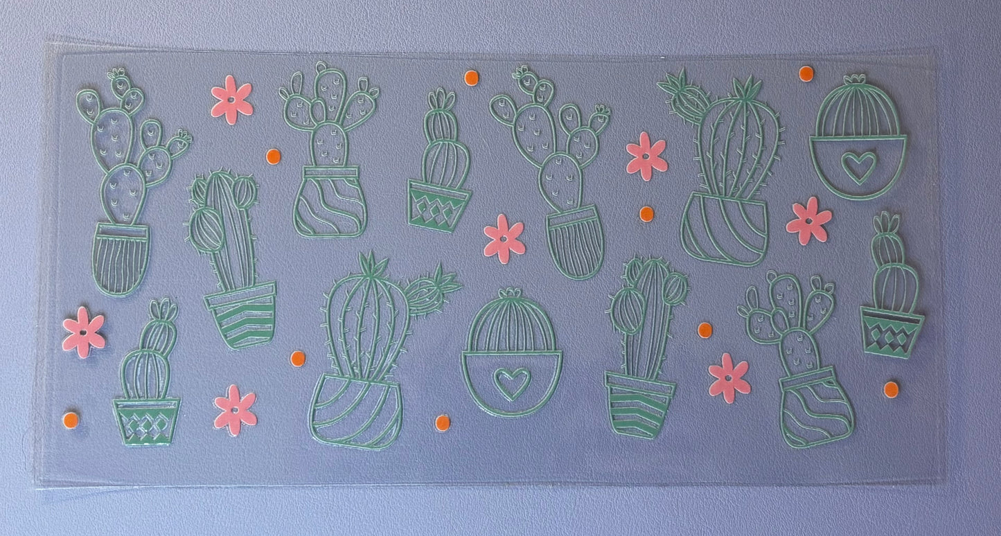 Decal - Cute Cactus