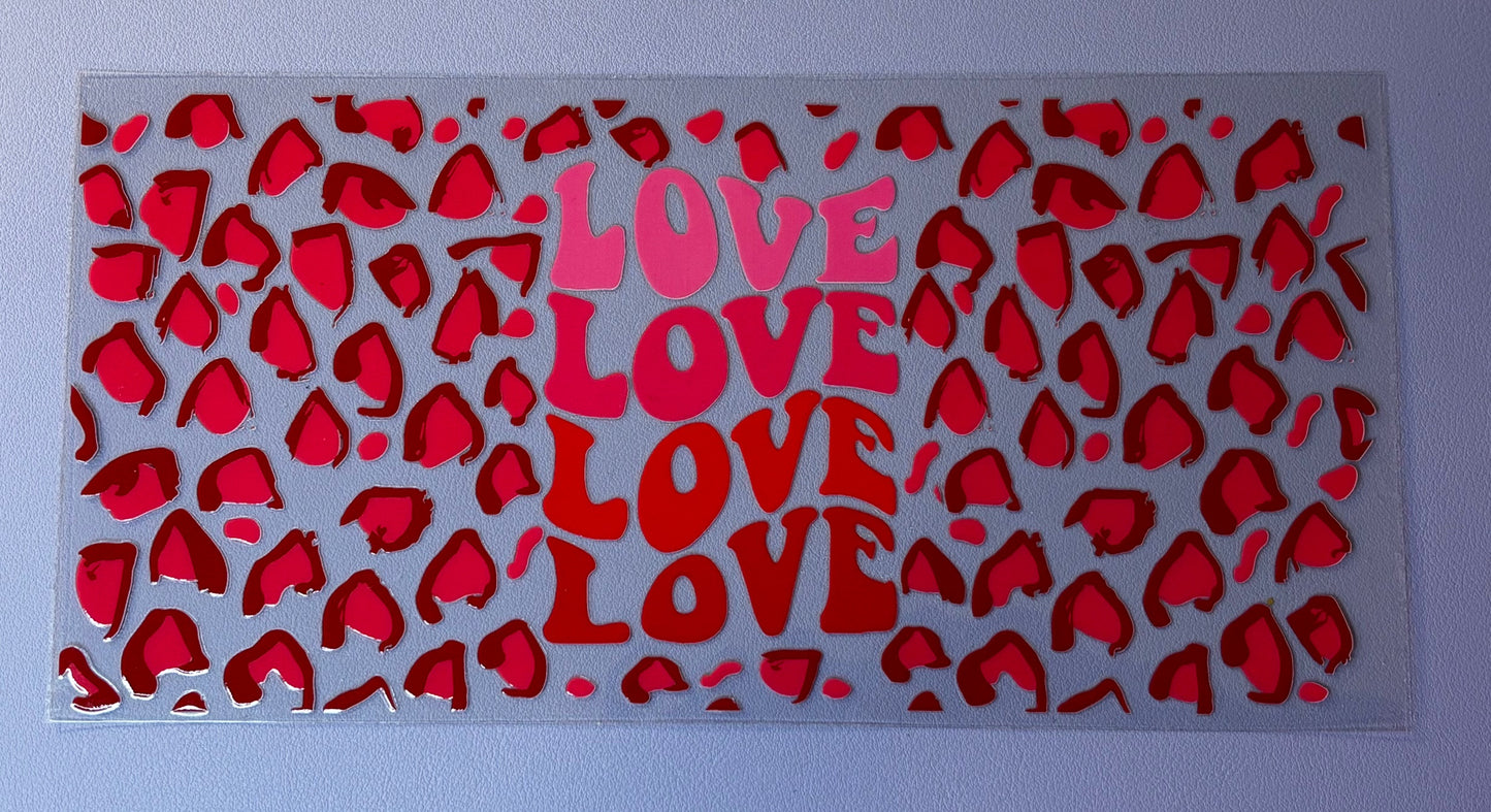 Decal - Love Hearts