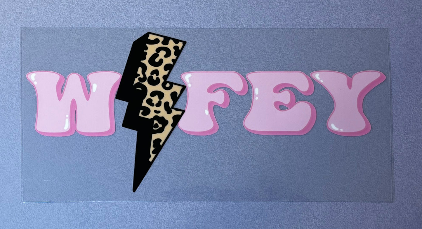 Decal - Wifey Bolt
