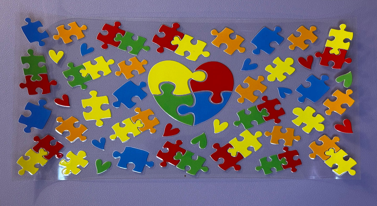 Decal - Rainbow Puzzle
