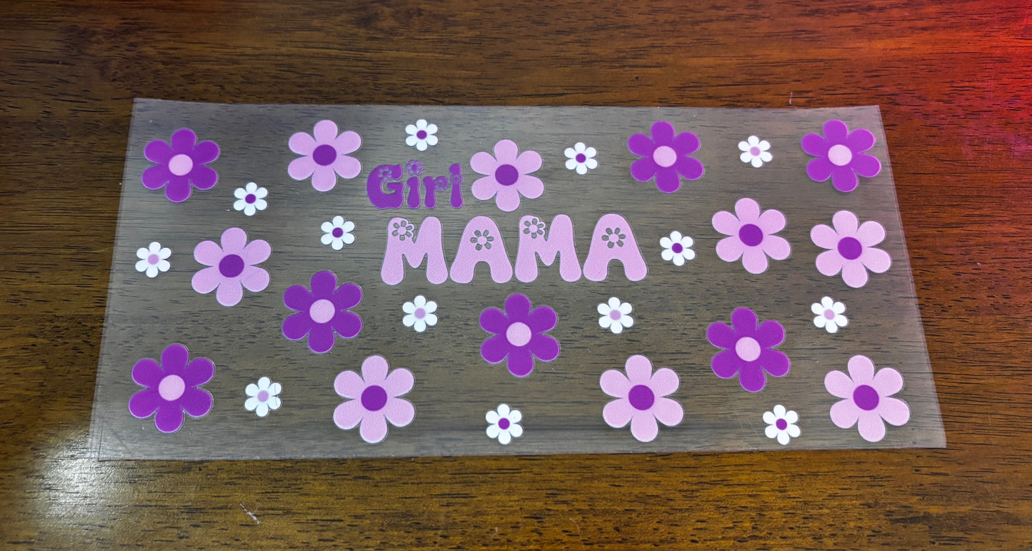 Decal - Purple Girl Mama
