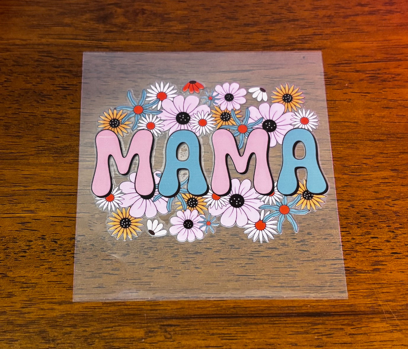 Decal - Mama Flowers