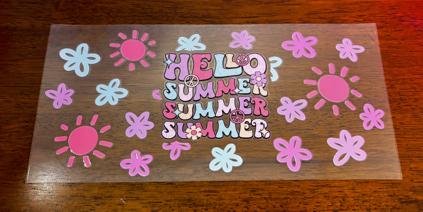 Decal - Hello Summer
