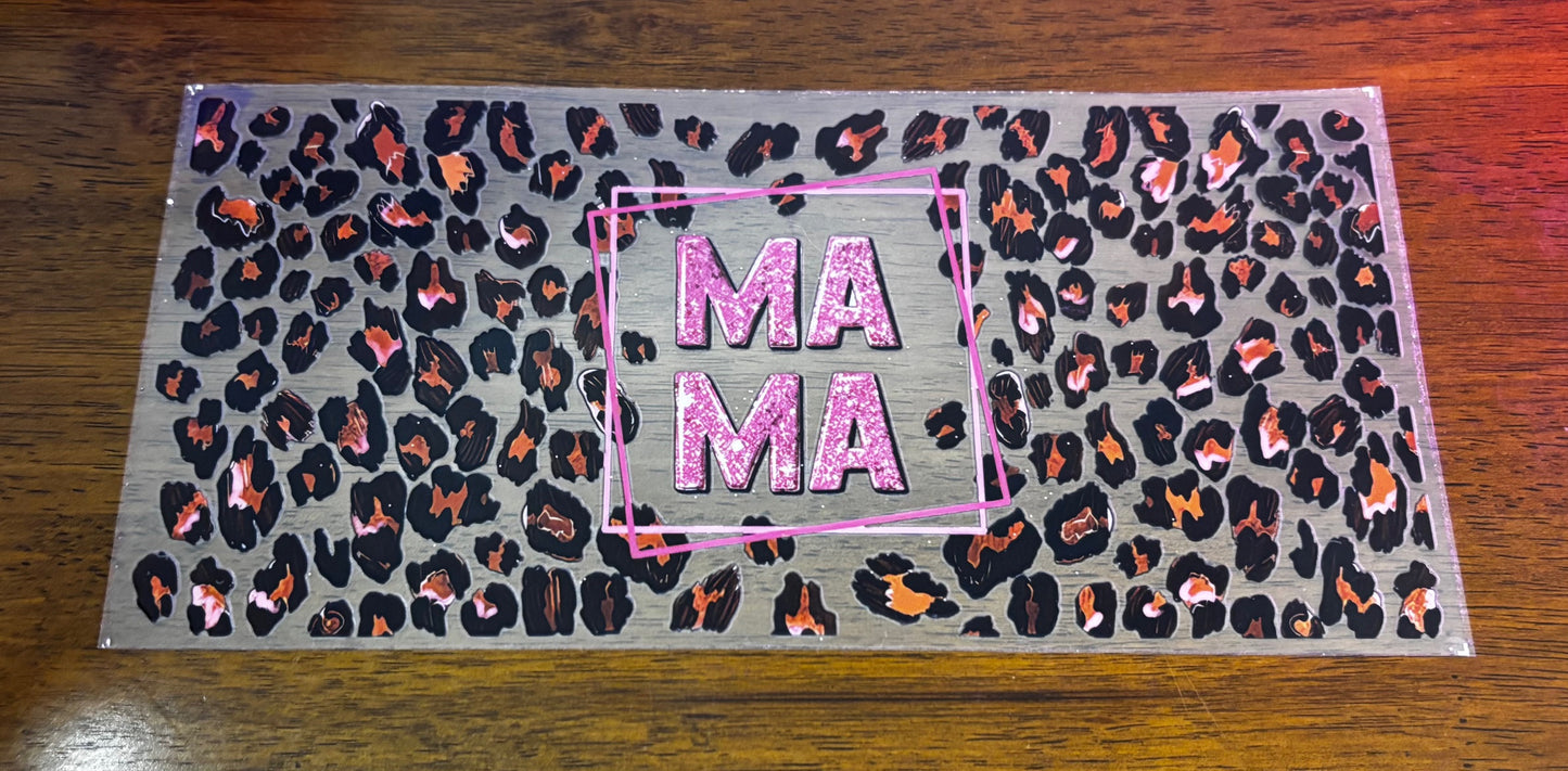 Decal - Mama Pink Cheetah