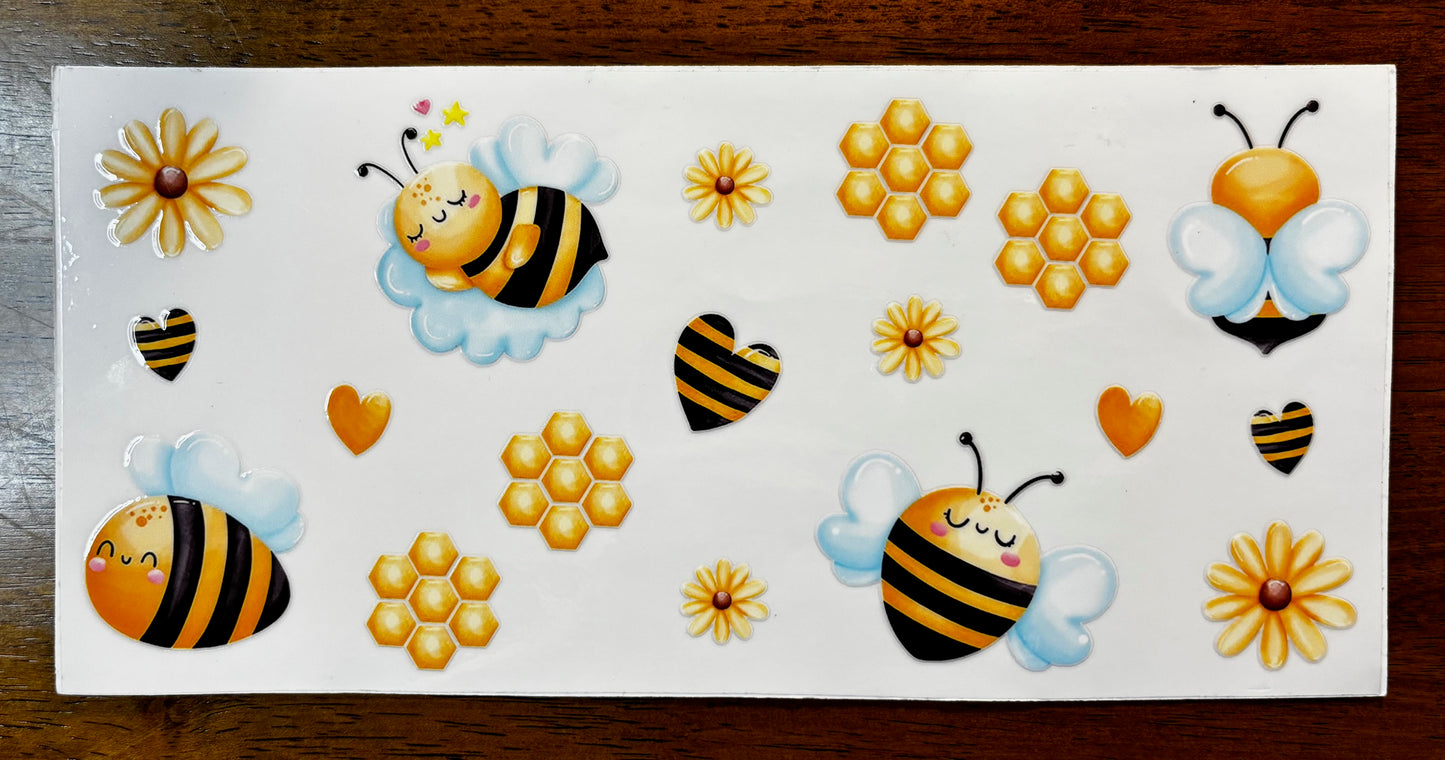 Decal - Cloudy Bees