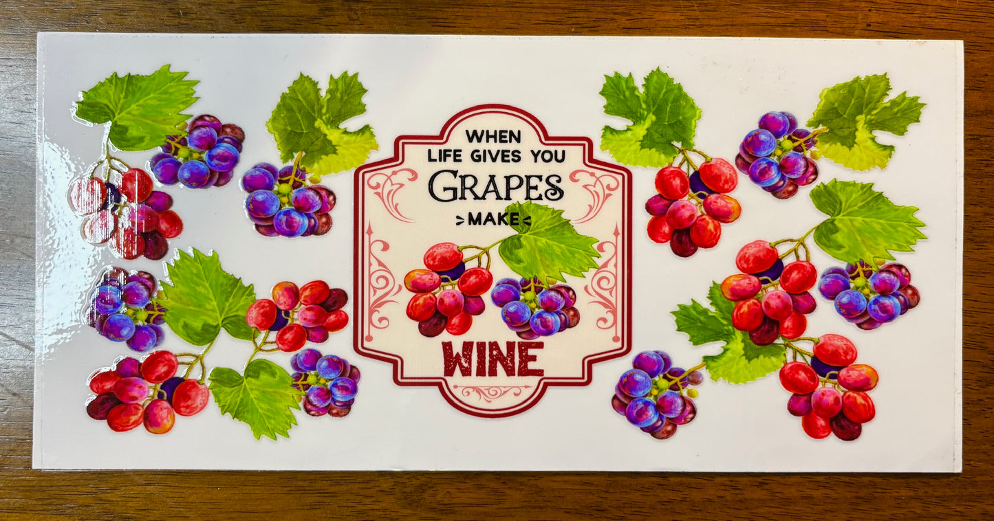 Decal - Wine Grapes