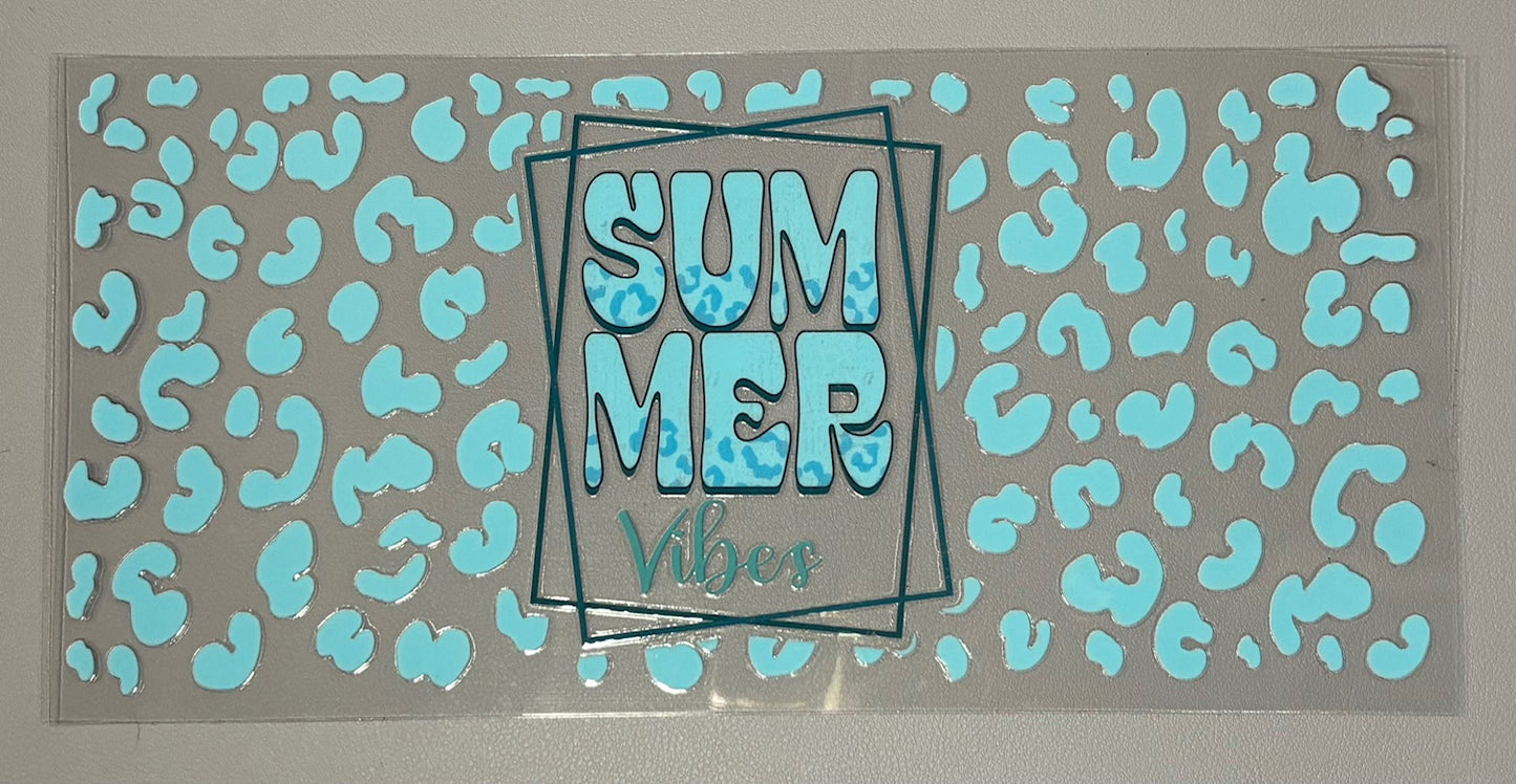 Decal - Blue Summer Vibes