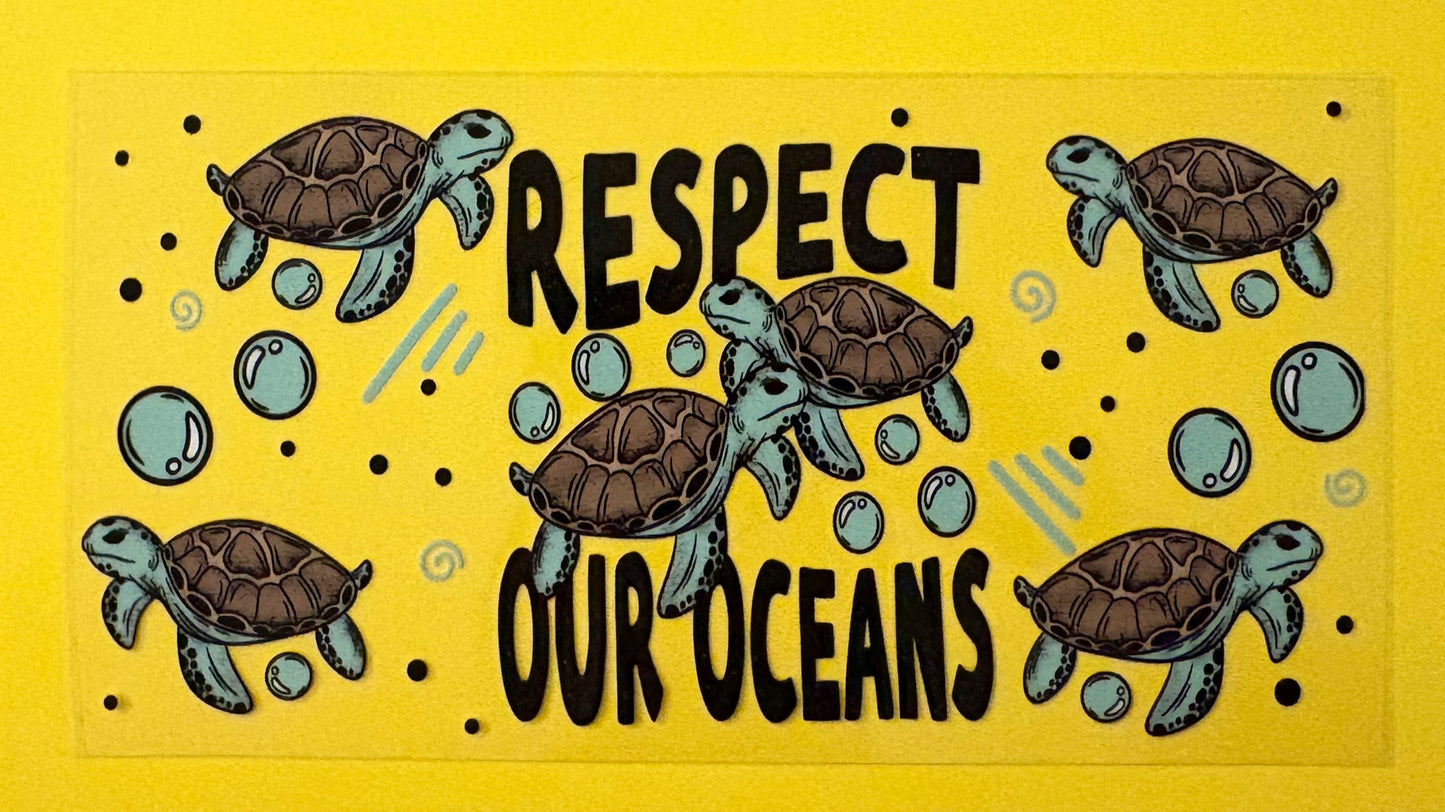 Decal - Respect Oceans