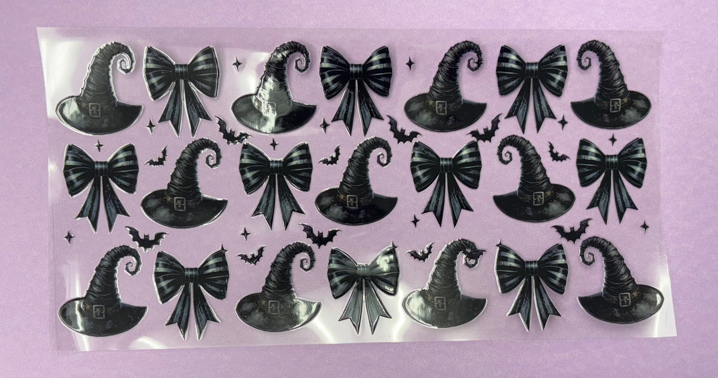 Decal - Black Witch Bows