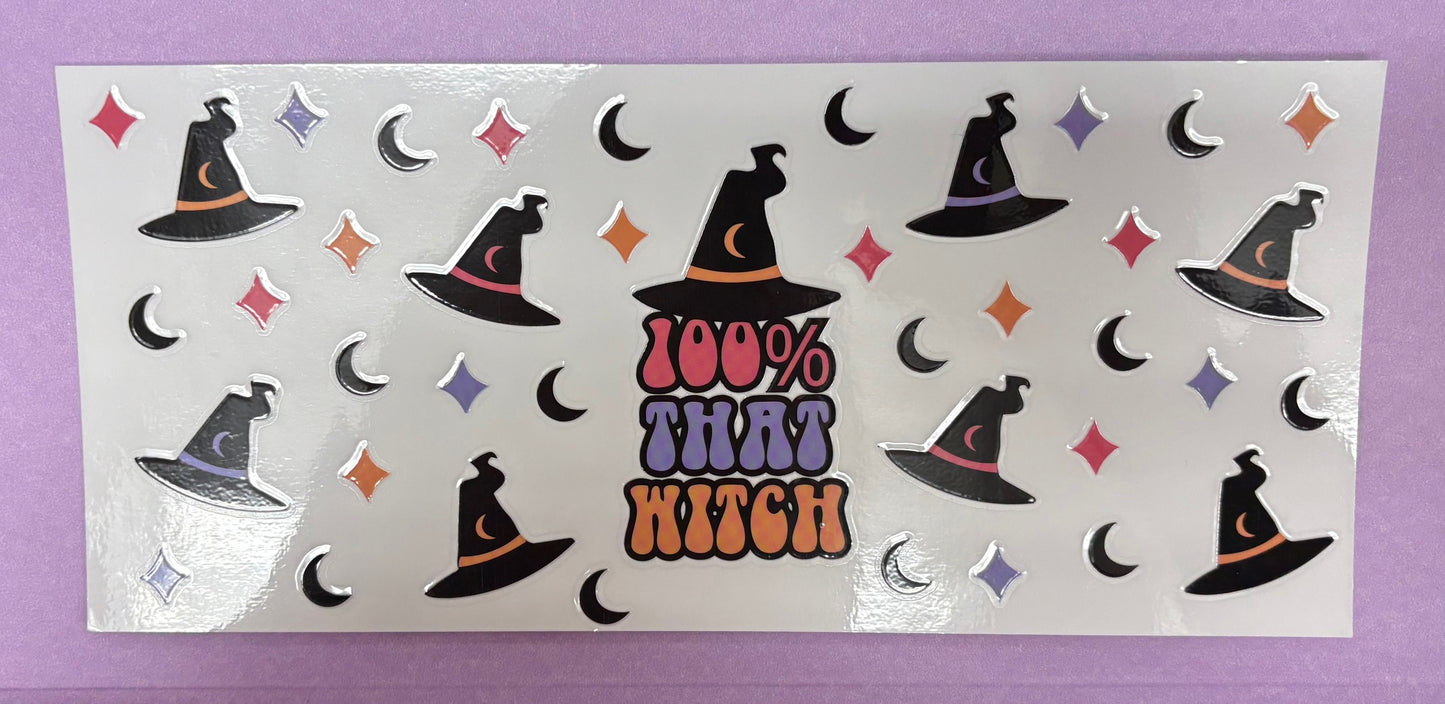 Decal - 100 Witch