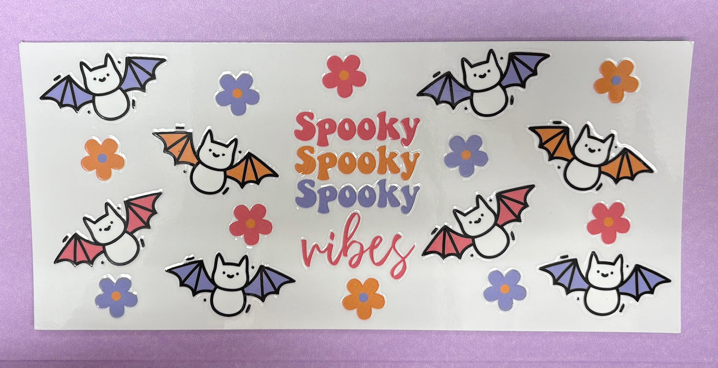 Decal - Spooky x3 Vibes