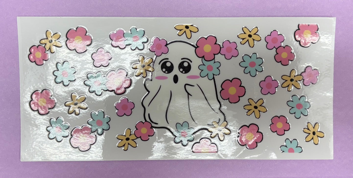 Decal - Flower Ghosty