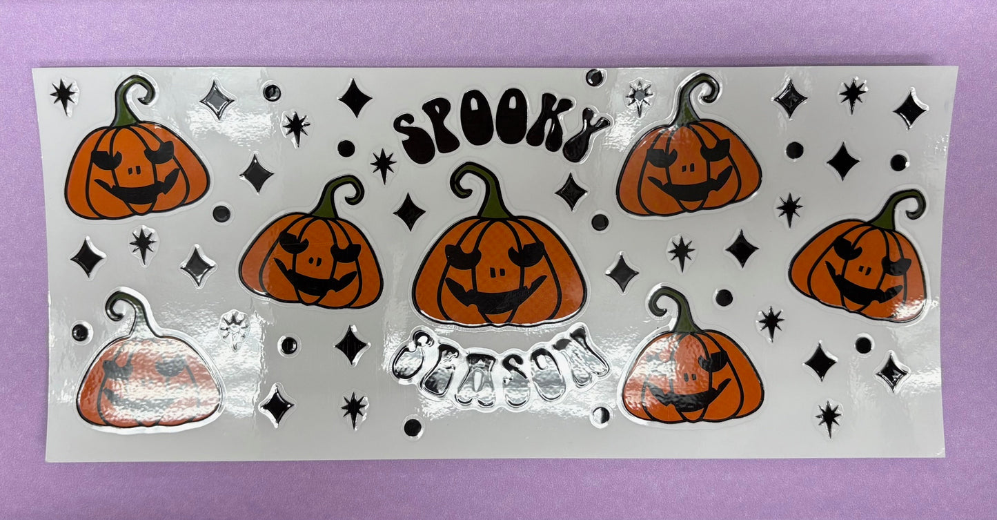 Decal - Spooky Season Pumpkin
