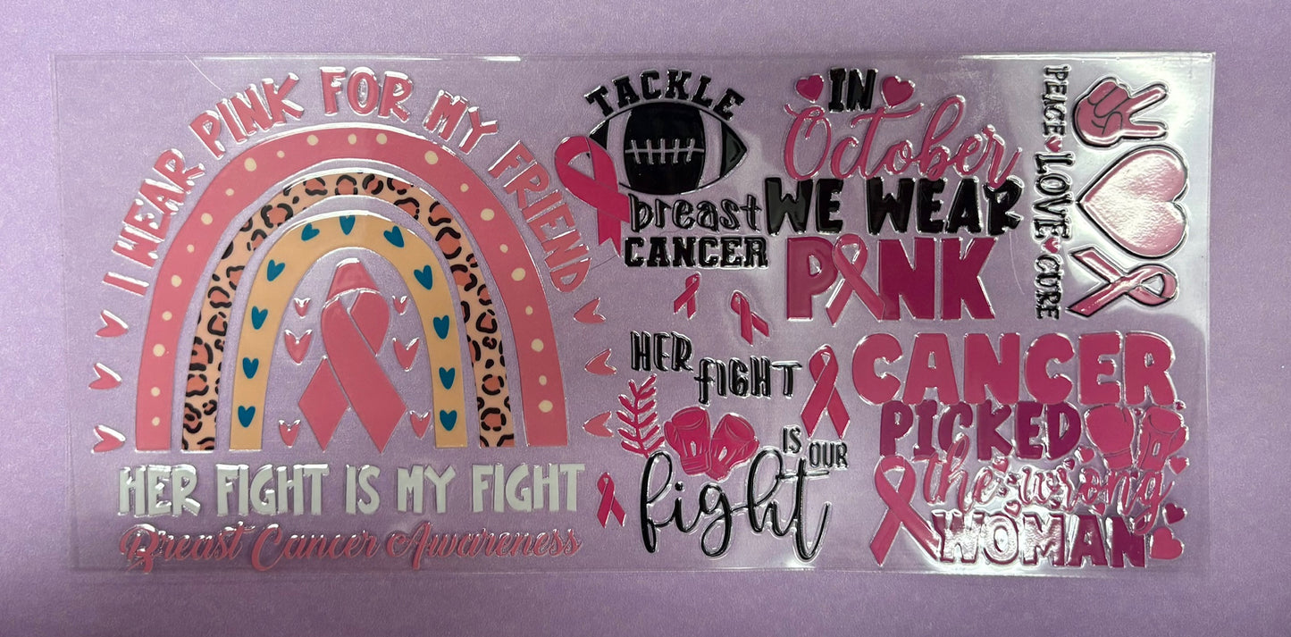 Decal - October Pink