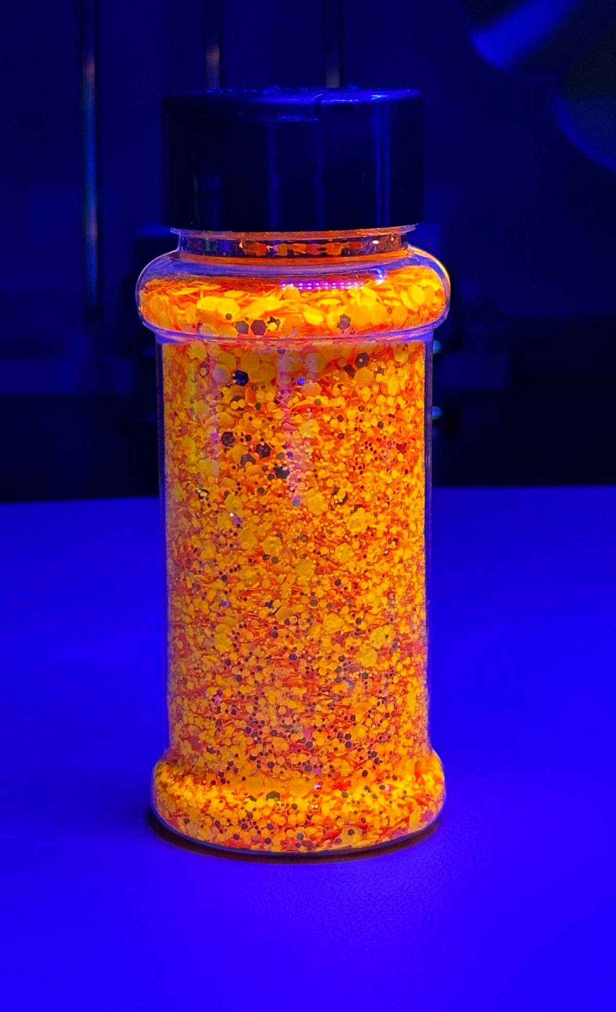 GLOW IN THE DARK Glitter - Papaya (GN Kreations)