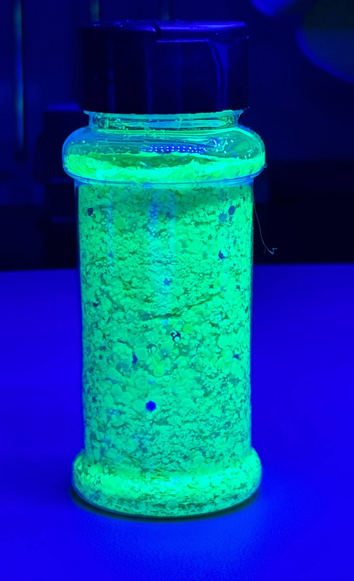 GLOW IN THE DARK Glitter - Lime Lite (GN Kreations)