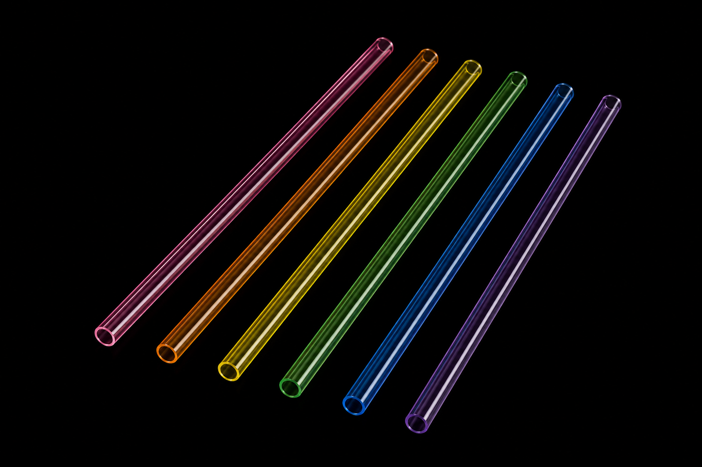 Colored Straw - Long