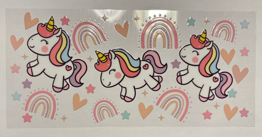 Decal - Unicorns & Rainbows