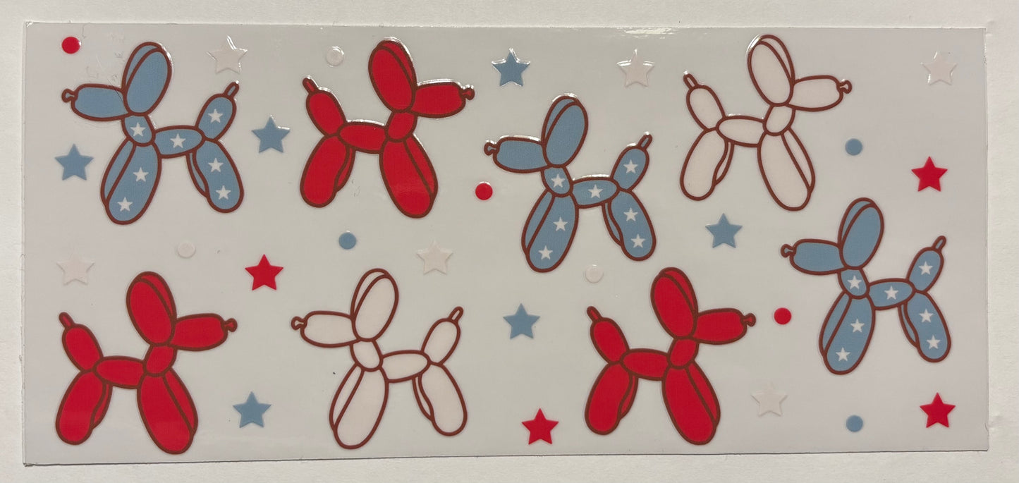 Decal - Balloon Dogs