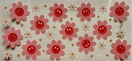 Decal - Smiley Flower