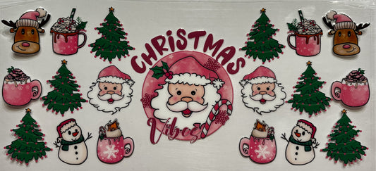 Decal - Pink Christmas Vibes